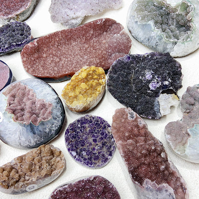 High Quality Rainbow Amethyst Ornament Cluster Sparkly Shiny Crystal Freeform Decoration