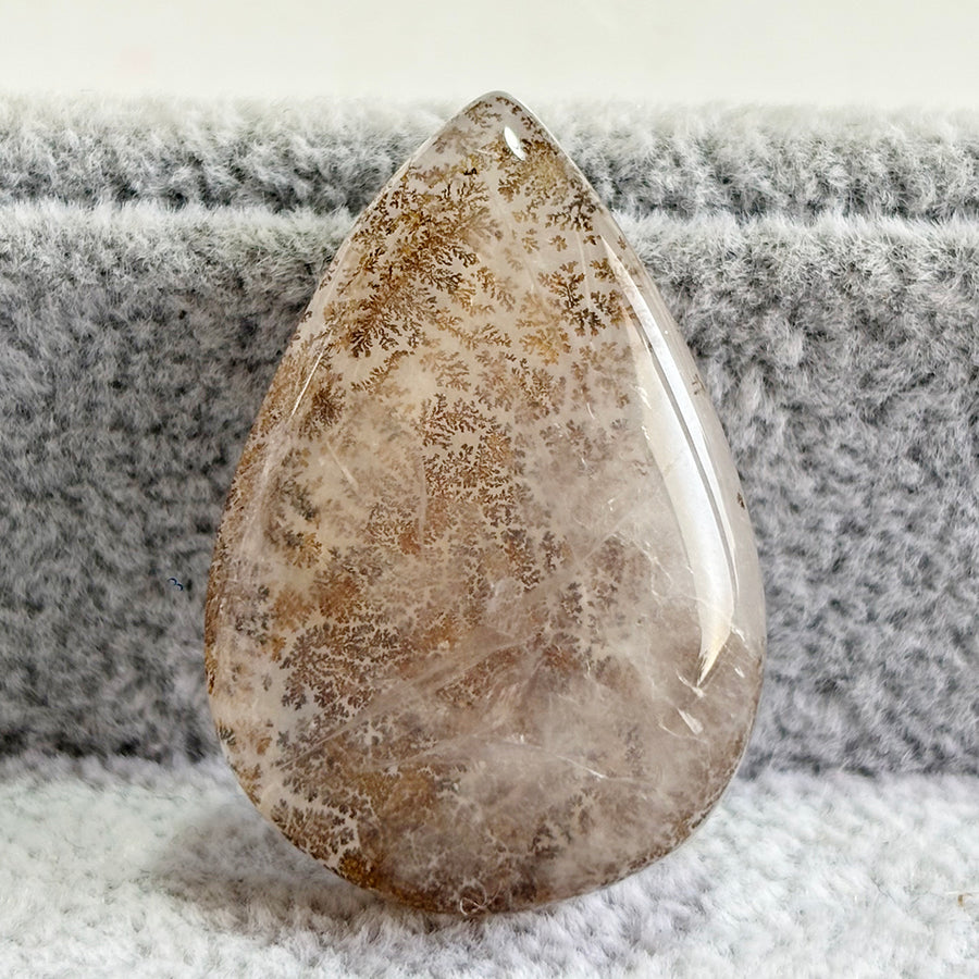 Dendritic Agate Diy Ornaments Pendant Crystal