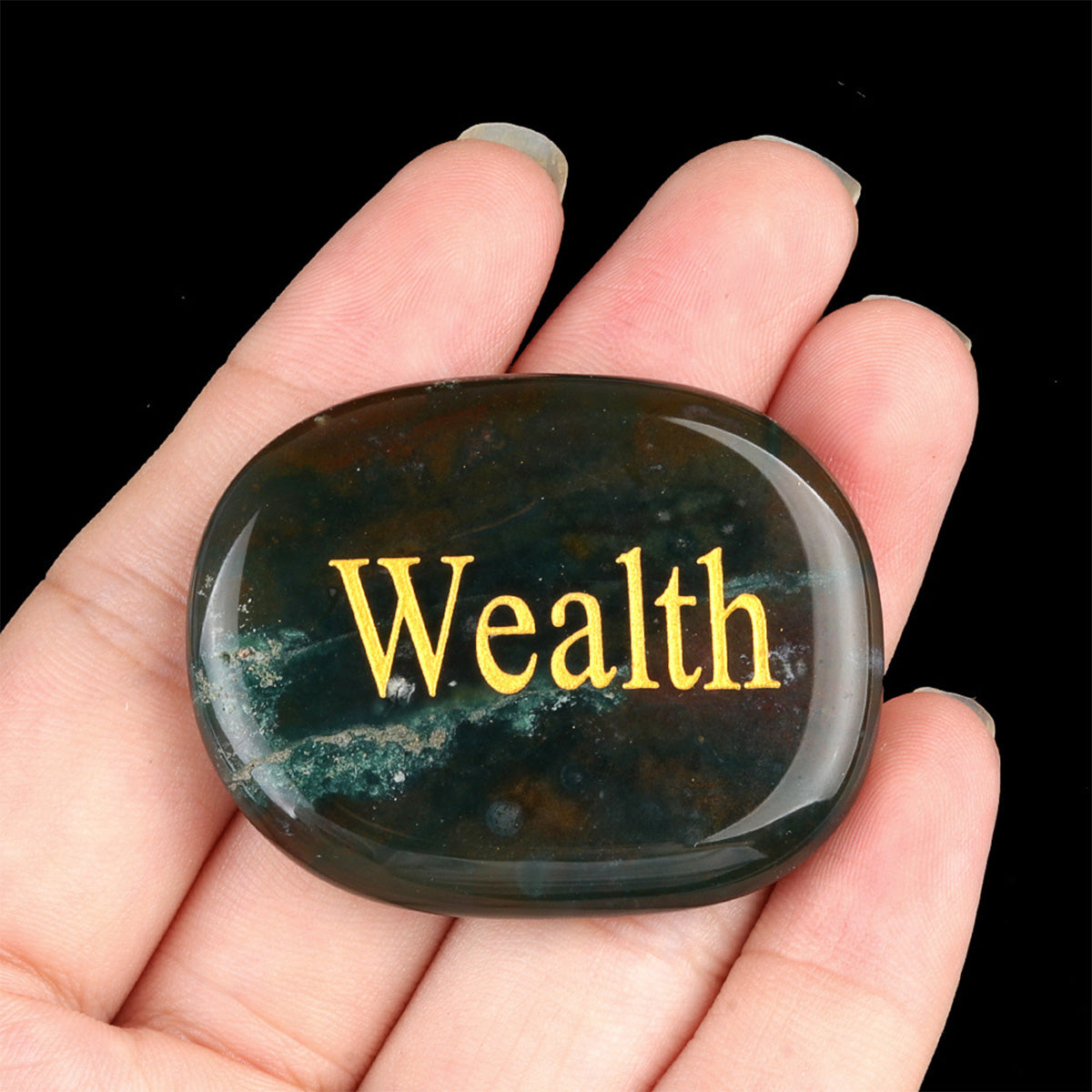 Natural Crystal  Engravings Inspirational Stones