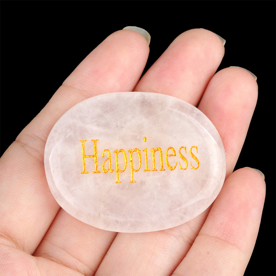 Natural Crystal  Engravings Inspirational Stones