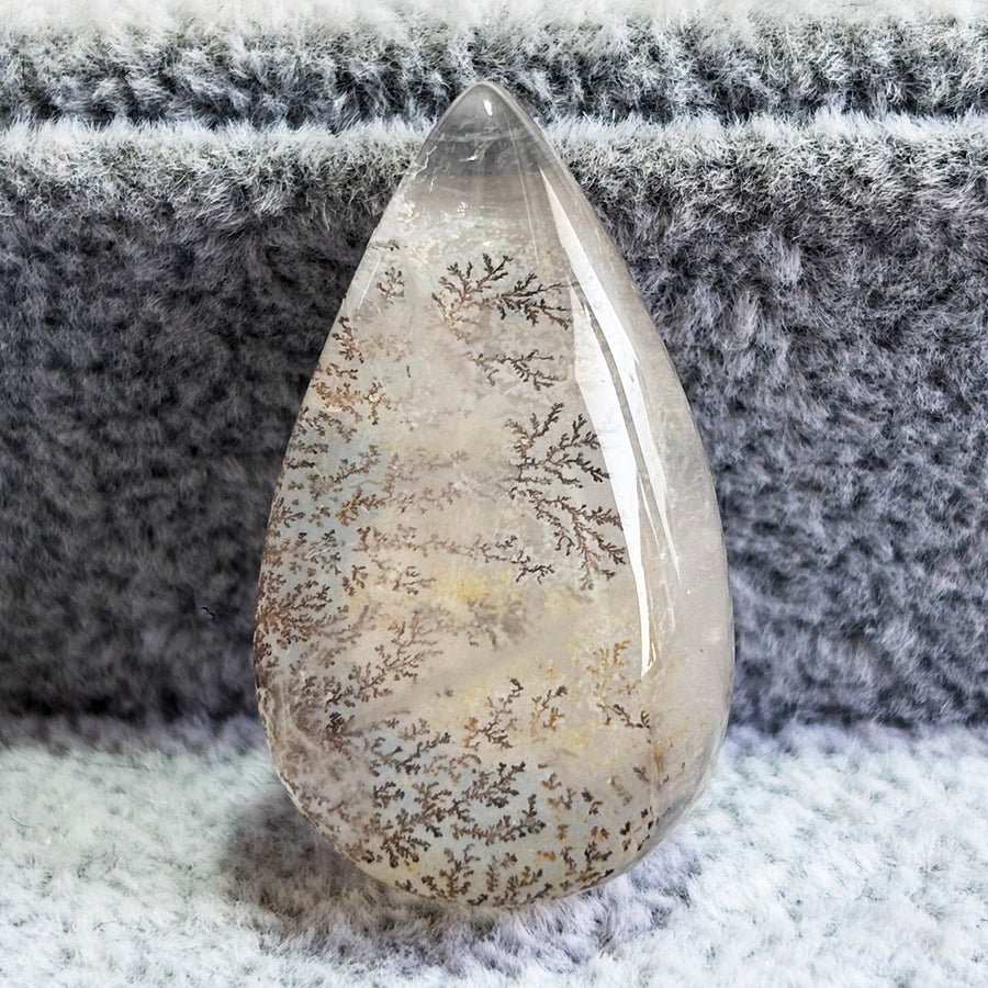 Dendritic Agate Diy Ornaments Pendant Crystal