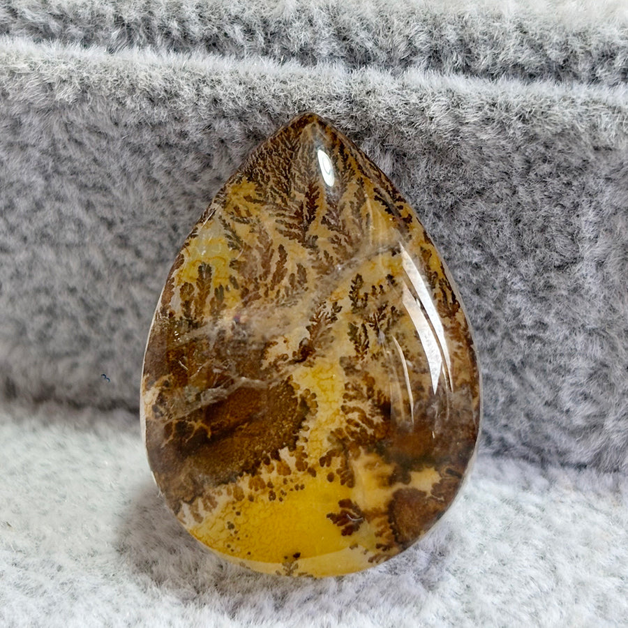 Dendritic Agate Diy Ornaments Pendant Crystal