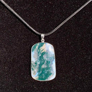 High Quality Moss Agate Pendant