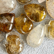 Dendritic Agate Diy Ornaments Pendant Crystal