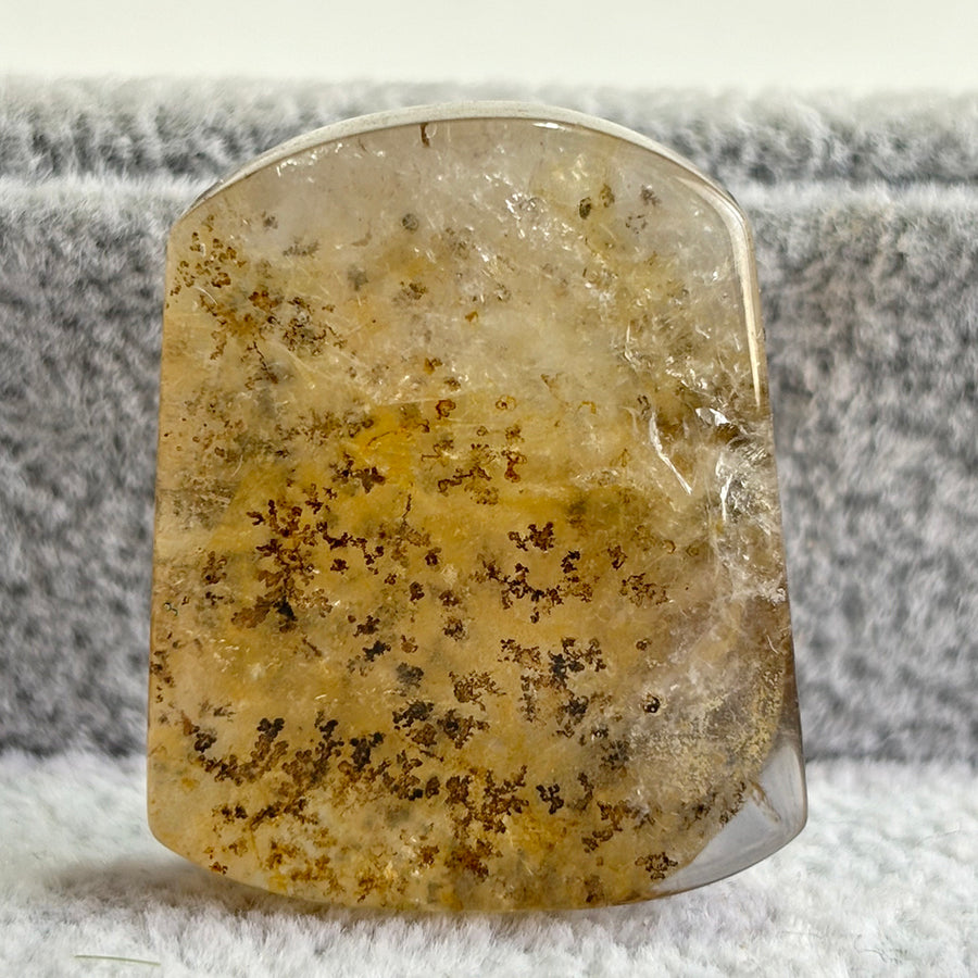 Dendritic Agate Diy Ornaments Pendant Crystal