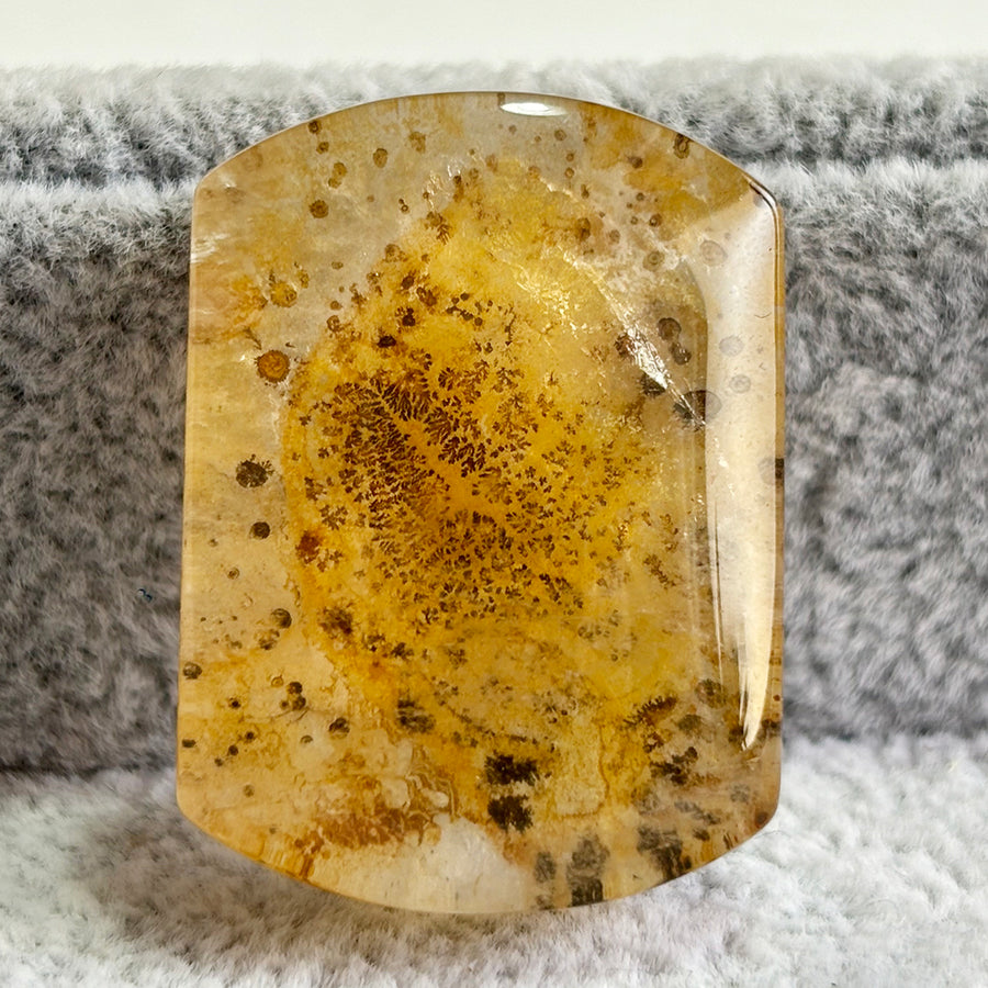 Dendritic Agate Diy Ornaments Pendant Crystal