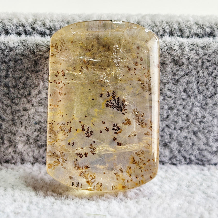 Dendritic Agate Diy Ornaments Pendant Crystal