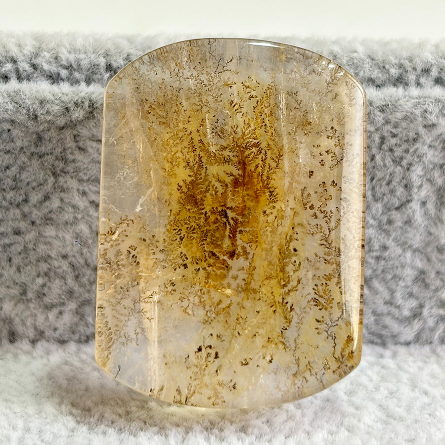 Dendritic Agate Diy Ornaments Pendant Crystal