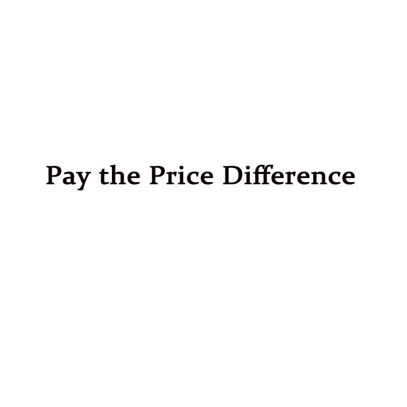 Pay the price difference