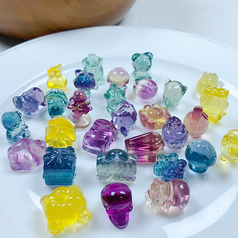 FLUORITE CARVING CONFETTI