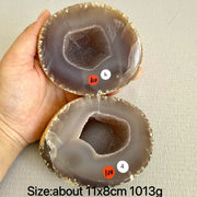 Natural Crystal Agate Geode