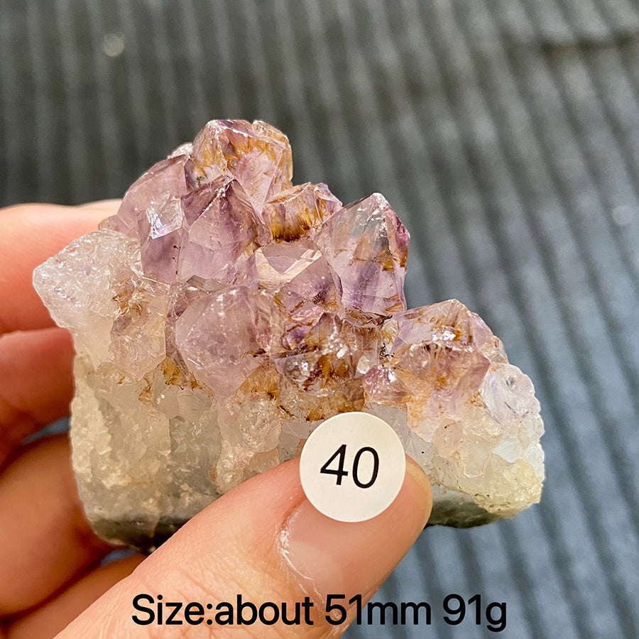 Natural Rutilated Quartz Crystal Rough Stone