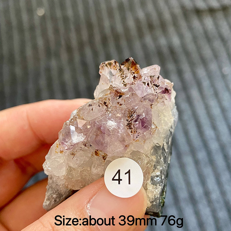 Natural Rutilated Quartz Crystal Rough Stone