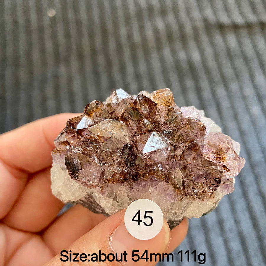 Natural Rutilated Quartz Crystal Rough Stone