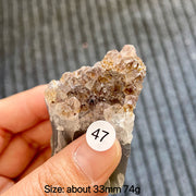 Natural Rutilated Quartz Crystal Rough Stone