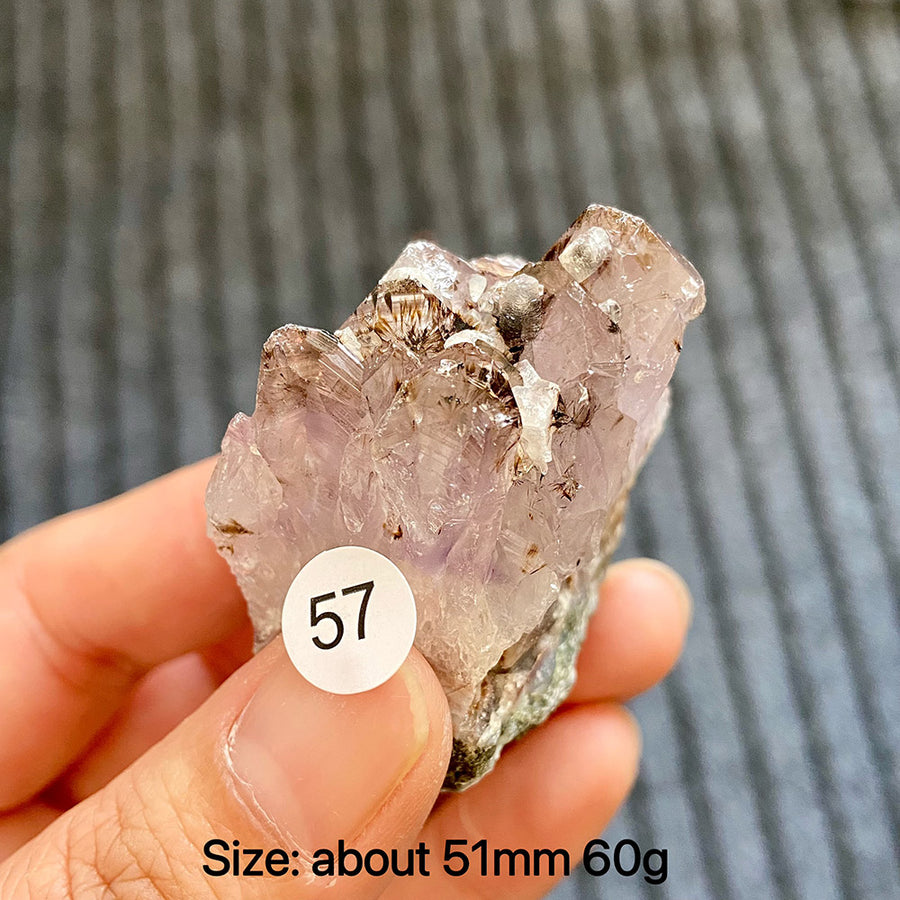 Natural Rutilated Quartz Crystal Rough Stone