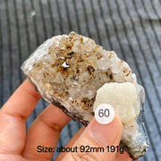 Natural Rutilated Quartz Crystal Rough Stone