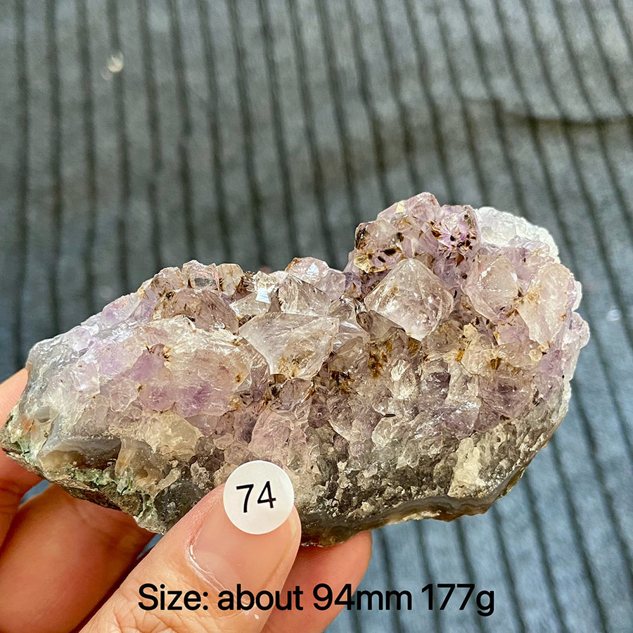 Natural Rutilated Quartz Crystal Rough Stone