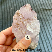 Natural Rutilated Quartz Crystal Rough Stone