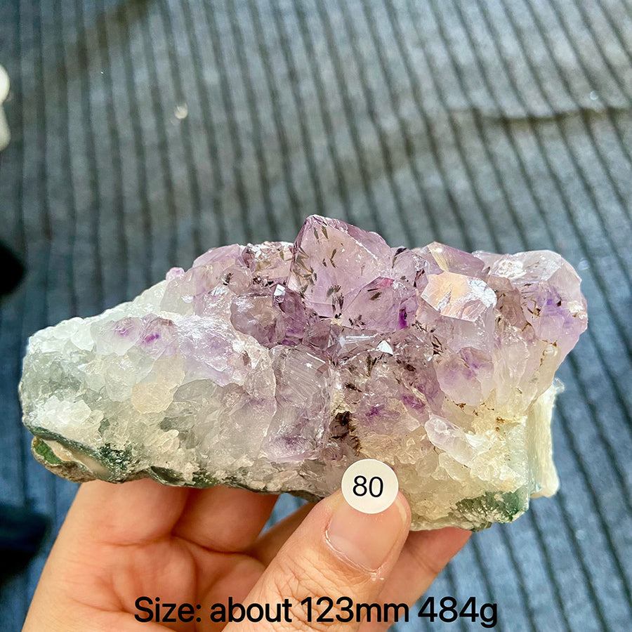 Natural Rutilated Quartz Crystal Rough Stone