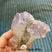 Natural Rutilated Quartz Crystal Rough Stone