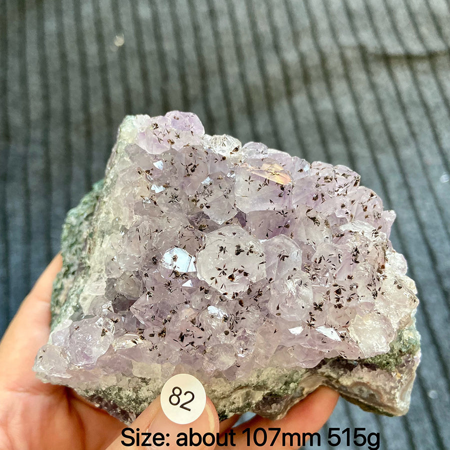Natural Rutilated Quartz Crystal Rough Stone