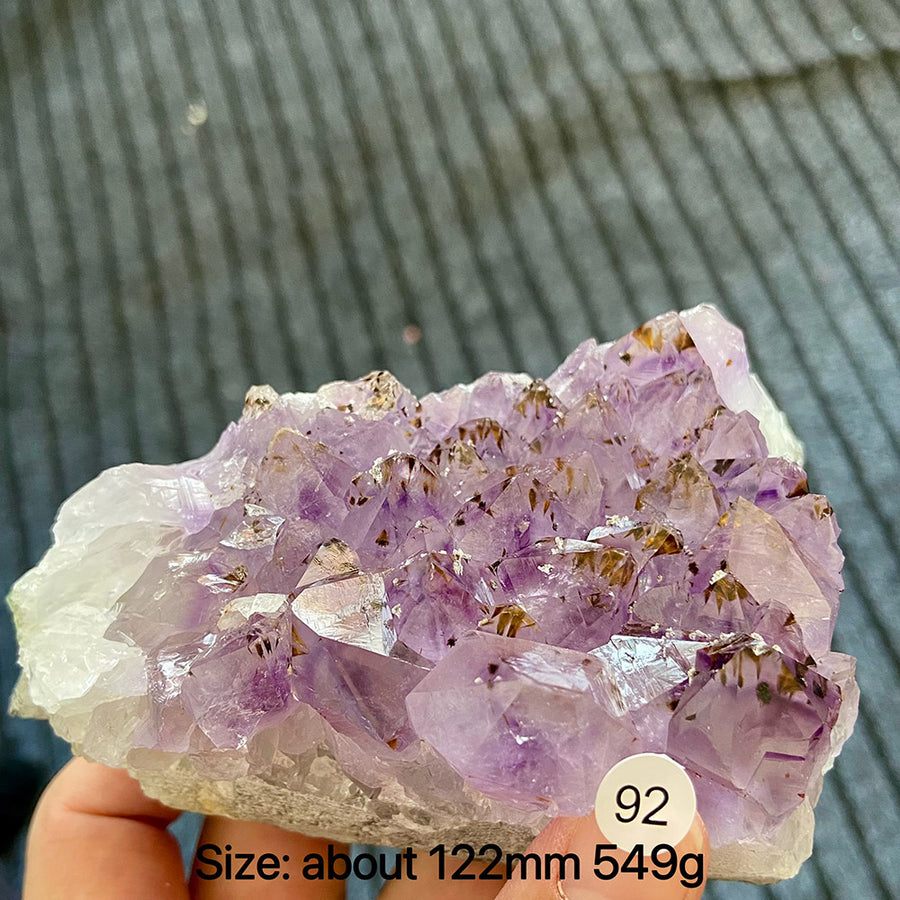 Natural Rutilated Quartz Crystal Rough Stone