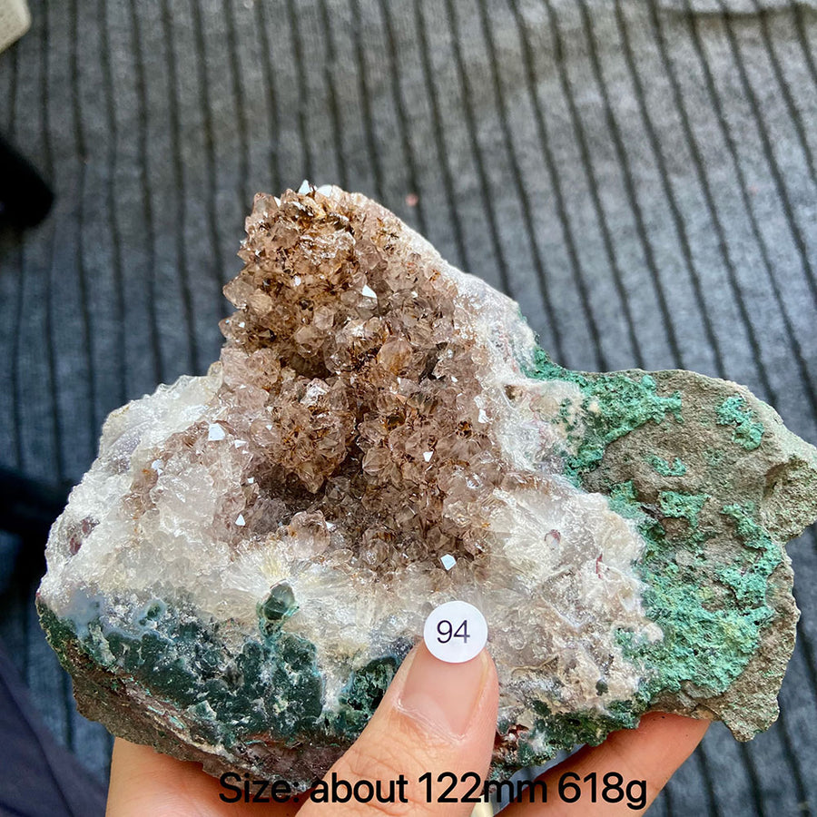 Natural Rutilated Quartz Crystal Rough Stone