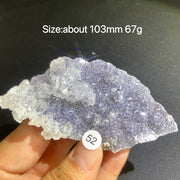 Natural Colored Intention Crystal Raw Stone Slice