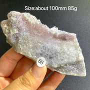 Natural Colored Intention Crystal Raw Stone Slice