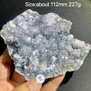 Natural Colored Intention Crystal Raw Stone Slice