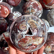 Natural Mexico Agate Sphere