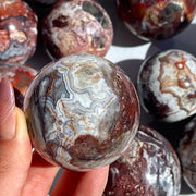 Natural Mexico Agate Sphere