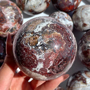 Natural Mexico Agate Sphere