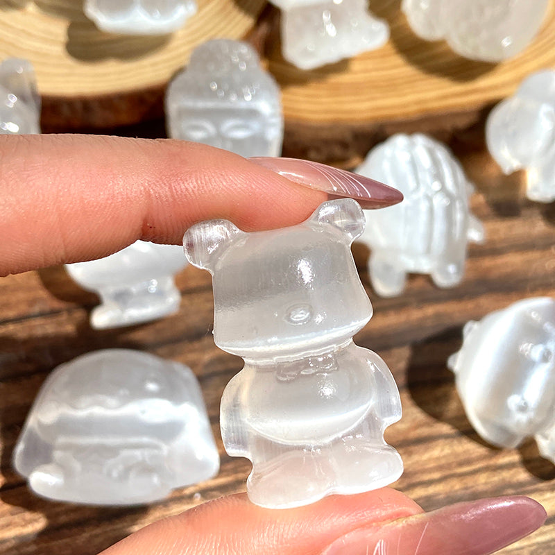 Beautiful Different Styles Selenite Carvings