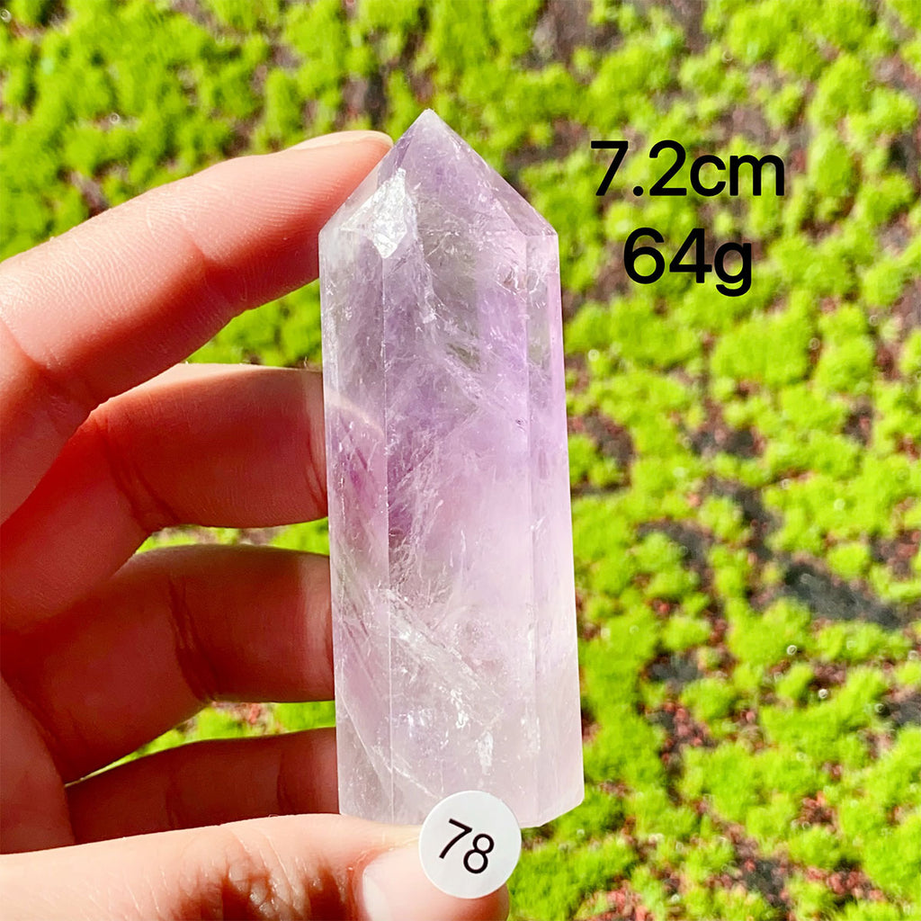 Natural Amethyst Crystal Tower