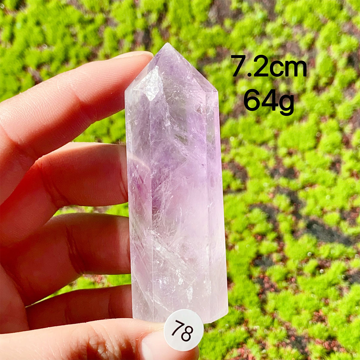 Natural Amethyst Crystal Tower