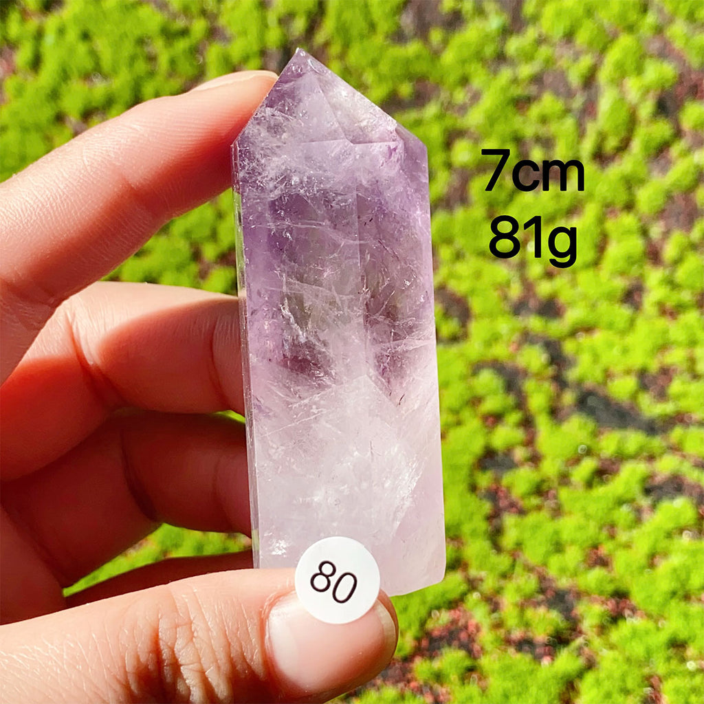 Natural Amethyst Crystal Tower