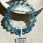 High Quality Aquamarine Bracelet Blue Crystal Bangle