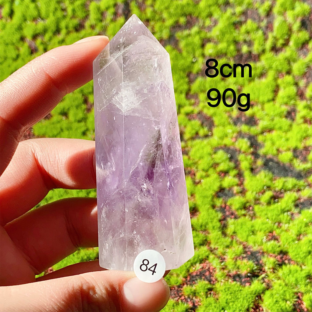 Natural Amethyst Crystal Tower