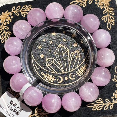 High Quality Cat's eye Effect Kunzite Bracelet