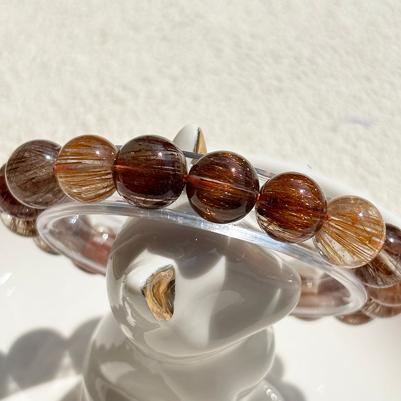 Rutilated Quartz Bracelet High Quality Fine Jewelry Bangle