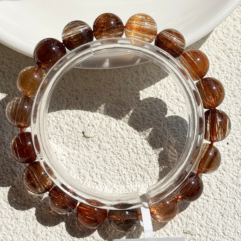 Rutilated Quartz Bracelet High Quality Fine Jewelry Bangle