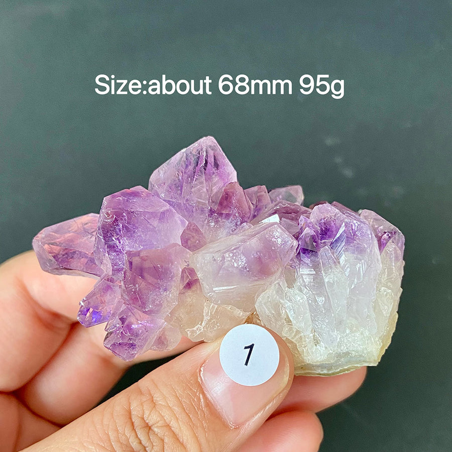 Natural Amethyst Flower Cluster Ornament