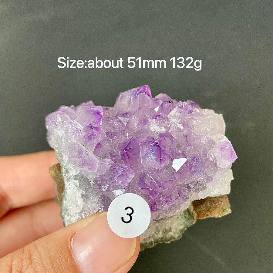 Natural Amethyst Flower Cluster Ornament