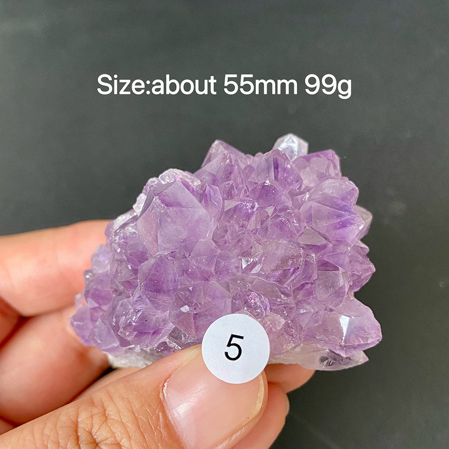 Natural Amethyst Flower Cluster Ornament