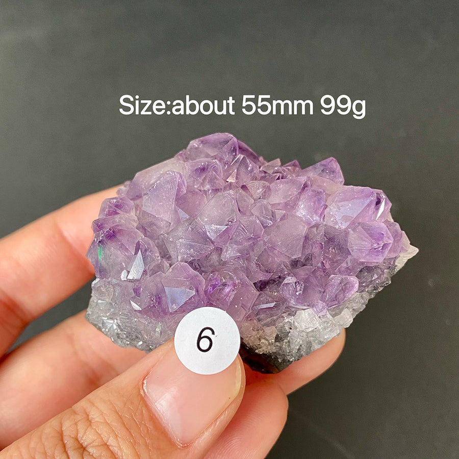 Natural Amethyst Flower Cluster Ornament