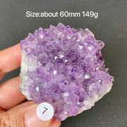 Natural Amethyst Flower Cluster Ornament