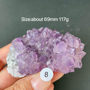 Natural Amethyst Flower Cluster Ornament