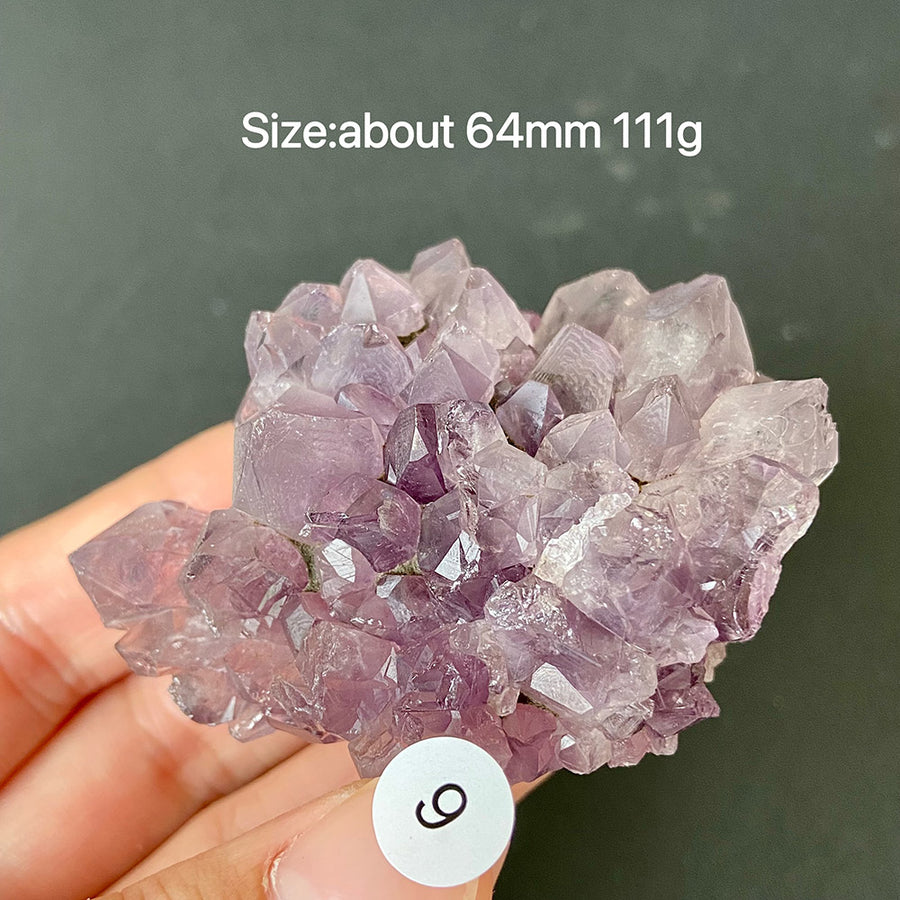 Natural Amethyst Flower Cluster Ornament